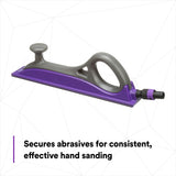 3M 05209 Hookit Dust Free Sanding Block, Purple, 70 mm x 396 mm (7000028312) - 7