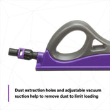 3M 05209 Hookit Dust Free Sanding Block, Purple, 70 mm x 396 mm (7000028312) - 8