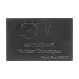 3M 05517 Rubber Squeegee, Black, 2-3/4 in x 4-1/4 in, For Wet Sanding (7000028348) (50 Pack)