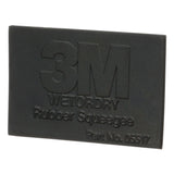 3M 05517 Rubber Squeegee, Black, 2-3/4 in x 4-1/4 in, For Wet Sanding (7000028348) (50 Pack) - 2