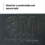 3M 05517 Rubber Squeegee, Black, 2-3/4 in x 4-1/4 in, For Wet Sanding (7000028348) (50 Pack) - 10