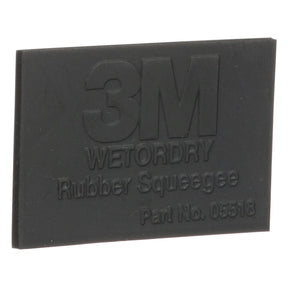 3M 05518 Rubber Squeegee, Firm, Black, 2 in x 3 in (7000028349) (50 Pack)