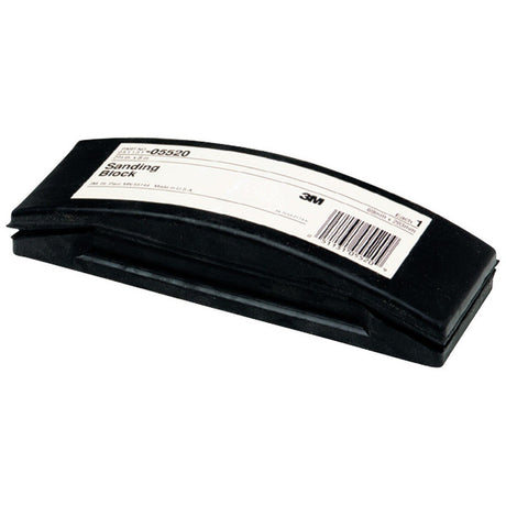3M Rubber Sanding Block, Black, 2-3/4 in x 8 in (05520) (7000028366)  - (10Pack)