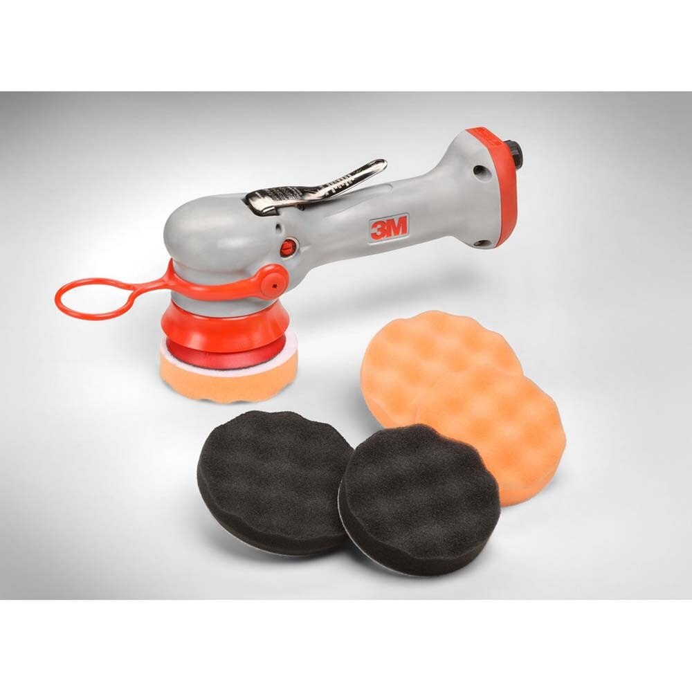 3M 7000028367 Perfect-It Hookit Foam Polishing Pad, Waffle Face, 3 in (7000028367) (40 Pack) - 4