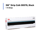 3M 08578 Strip Calk, Black, 1 ft Strips, 60 per Carton (7000028370) (12 Pack)  - (12Pack) - 5