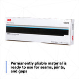3M 08578 Strip Calk, Black, 1 ft Strips, 60 per Carton (7000028370) (12 Pack)  - (12Pack) - 6