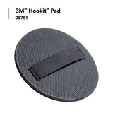 3M Hookit Hand Pad, Hook and Loop, Soft Foam Rubber, Black, 6 in, 1 in Strap (05791) (7000028382)  - (20Pack) - 2