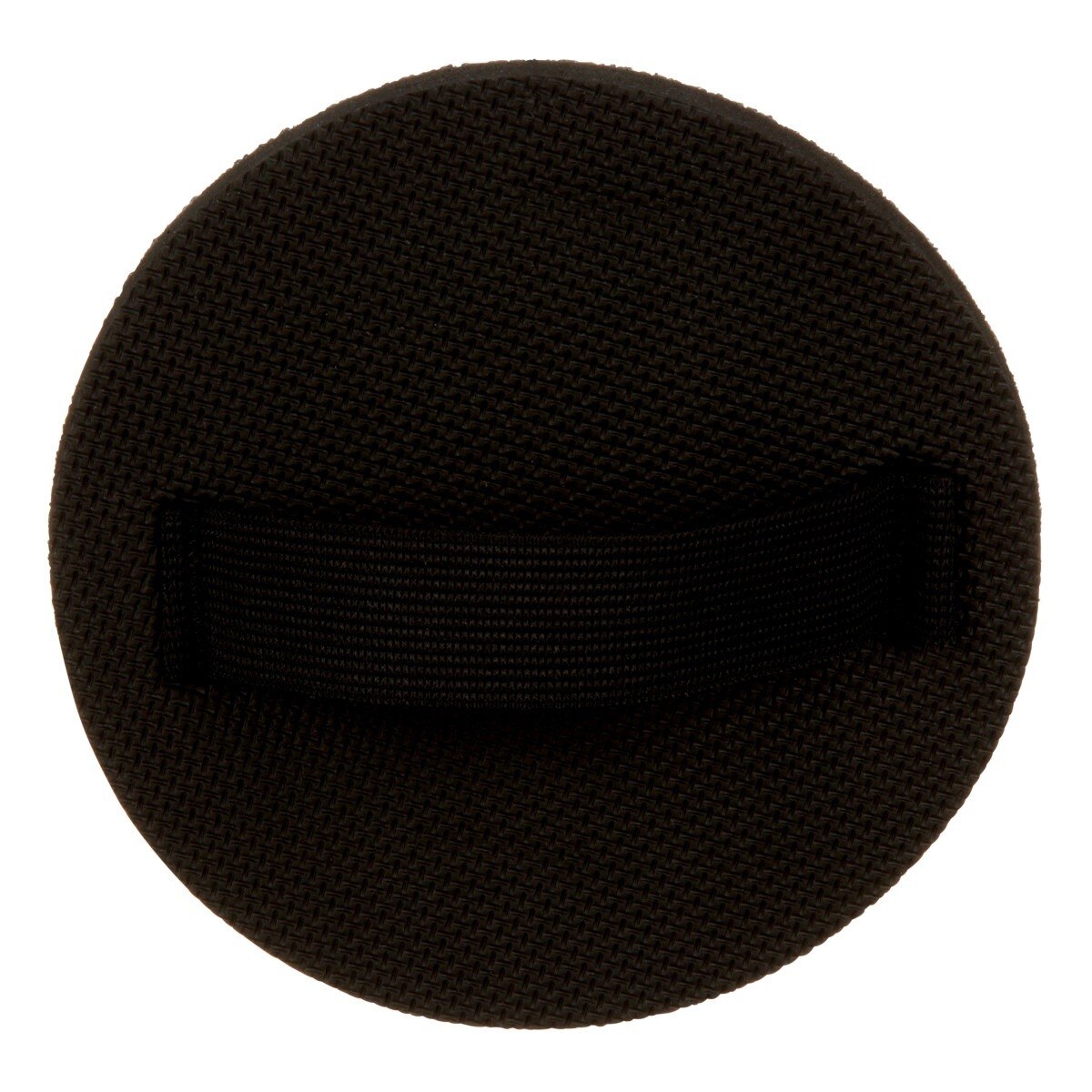 3M Hookit Hand Pad, Hook and Loop, Soft Foam Rubber, Black, 6 in, 1 in Strap (05791) (7000028382)  - (20Pack) - 7