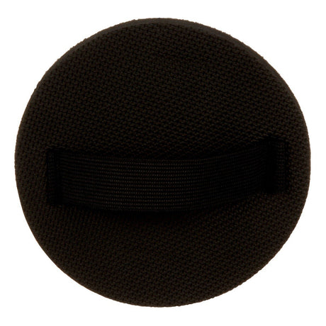 3M Hookit Hand Pad, Hook and Loop, Soft Foam Rubber, Black, 6 in, 1 in Strap (05791) (7000028382)  - (20Pack) - 7