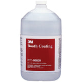 3M Booth Coating Paint Booth Overspray Protection Transparent 1 gal (06839) (7000028421)  - (4Pack)