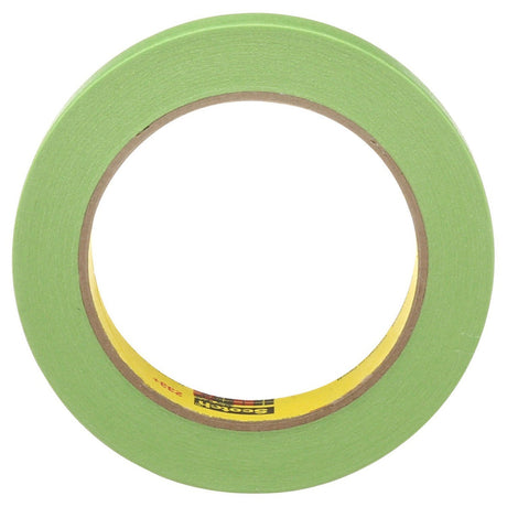 3M 233+ 46334 Scotch Performance Green Masking Tape, Crepe Paper, Rubber Adhesive, 18 mm x 55 m (7000028422) (48 Pack) - 3