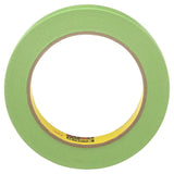 3M 233+ 46334 Scotch Performance Green Masking Tape, Crepe Paper, Rubber Adhesive, 18 mm x 55 m (7000028422) (48 Pack) - 3