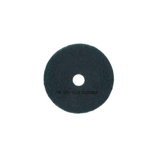 3M 5300 Blue Cleaner Pad, Heavy Duty Scrubbing Floor Pad, Blue, 16 in (7000028444) (5 Pack)