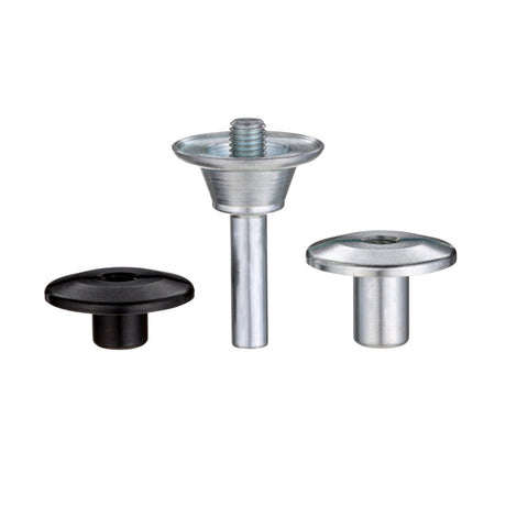 3M Scotch-Brite Unitized Wheel Mandrel 990, Steel, 1-3/4 in x 1/4 in x 1 in (15012) (7000028456)  - (5Pack) - 2