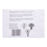 3M Scotch-Brite Unitized Wheel Mandrel 990, Steel, 1-3/4 in x 1/4 in x 1 in (15012) (7000028456)  - (5Pack) - 7