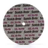 3M XL-UW Scotch-Brite EXL Unitized Wheel, 2S Fine, Silicon Carbide, Gray, 6 in x 1/2 in x 1/2 in (7000028478) (4 Pack)