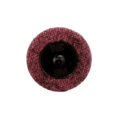 3M SC-DR 07481 Scotch-Brite Roloc Surface Conditioning Disc, TR, A/O Medium, Maroon, 2 in (7000028506) (25 Pack) - 2