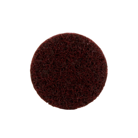 3M SC-DR 07481 Scotch-Brite Roloc Surface Conditioning Disc, TR, A/O Medium, Maroon, 2 in (7000028506) (25 Pack) - 3