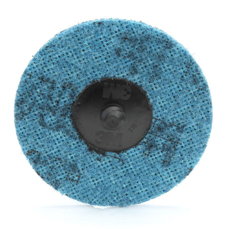 3M SC-DR 07515 Scotch-Brite Roloc Surface Conditioning Disc, TR, Aluminum Oxide Very Fine, Teal, 2 in (7000028508) (100 Pack) - 2
