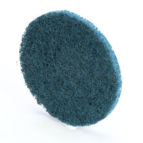 3M SC-DR 07515 Scotch-Brite Roloc Surface Conditioning Disc, TR, Aluminum Oxide Very Fine, Teal, 2 in (7000028508) (100 Pack) - 3