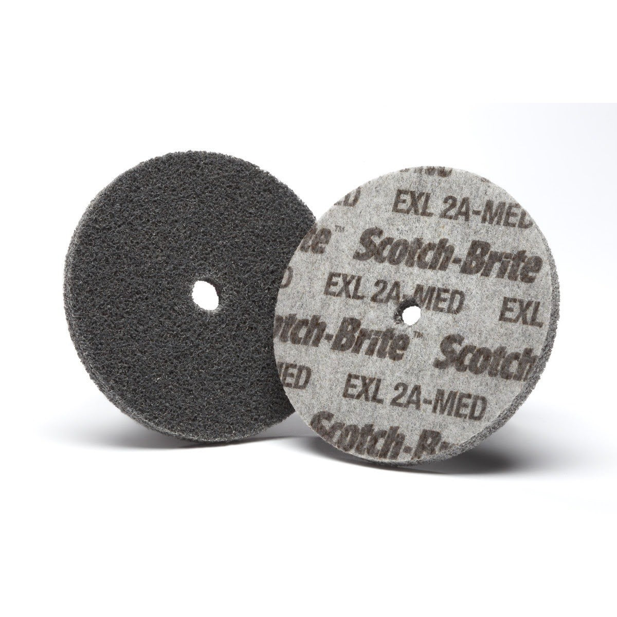 3M XL-UW Scotch-Brite EXL Unitized Wheel, 2A Medium, 4 in x 1/4 in x 3/8 in (7000028519) (20 Pack)