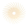 3M Scotch-Brite Roloc SR Radial Bristle Disc, White, 3 in x 3/8 in (7000028525) (40 Pack)