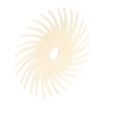 3M Scotch-Brite Roloc SR Radial Bristle Disc, White, 3 in x 3/8 in (7000028525) (40 Pack) - 2