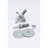 3M 934 Scotch-Brite Unitized Wheel Mandrel, Shaft, Steel, 2-1/2 in Outside Flange Diameter, 6-3/4 in Length, 1/4 in Shank (7000028562)