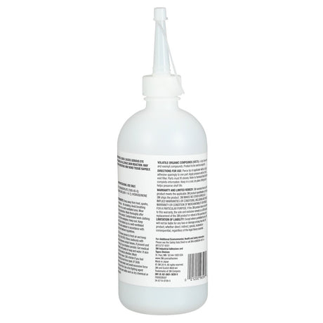 3M CA4 Instant Adhesive, Clear, 1 lb Bottle (7000028587) - 4