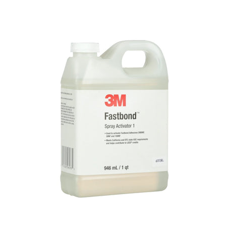 3M 1 56533 Spray Activator Water Based Transparent 1 Quart Bottle (7000028593)  - (2Pack) - 2