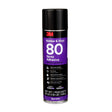 3M 80 Rubber and Vinyl Spray Adhesive Yellow, 24 fl oz Can, Net Wt 19 oz (82618) (7000028604)  - (6Pack)