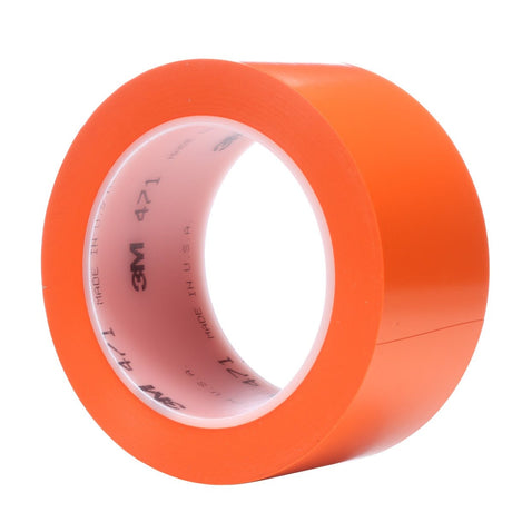 3M 471 Vinyl Tape, Orange, 2 in x 36 yd, 5.2 mil (7000028854) (24 Pack) - 3