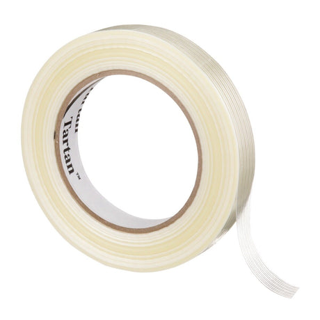 3M 8934 Tartan Filament Tape, Clear, 18 mm x 55 m, 4 mil (7000028886) (48 Pack) - 5