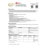 3M 898 Scotch Filament Tape, Clear, 18 mm x 55 m, 6.6 mil (7000028930) (48 Pack) - 4