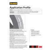 3M 898 Scotch Filament Tape, Clear, 18 mm x 55 m, 6.6 mil (7000028930) (48 Pack) - 5