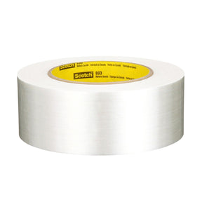 3M 893 Scotch Filament Tape, Clear, 1-7/8 in x 60 yd, 6 mil (7000028932) (24 Pack)
