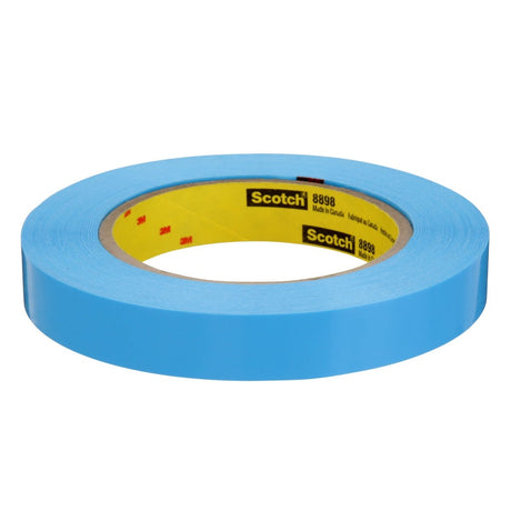 3M 8898 Scotch Strapping Tape, Blue, 18 mm x 55 m, 4.6 mil (7000028946) (48 Pack) - 4