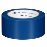 3M 764 General Purpose Vinyl Tape, Blue, 2 in x 36 yd, 5 mil (7000028963)  - (24Pack)