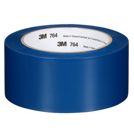 3M 764 General Purpose Vinyl Tape, Blue, 2 in x 36 yd, 5 mil (7000028963)  - (24Pack)