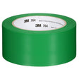3M 764 General Purpose Vinyl Tape Green 2 in x 36 yd 5 mil Floor Marking Color Coding (7000028964)  - (24Pack)