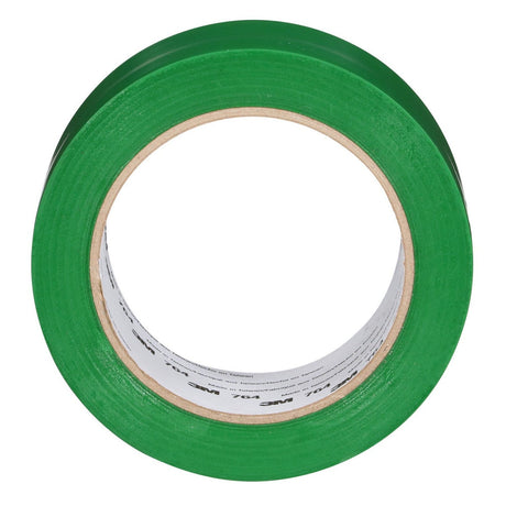 3M 764 General Purpose Vinyl Tape Green 2 in x 36 yd 5 mil Floor Marking Color Coding (7000028964)  - (24Pack) - 7