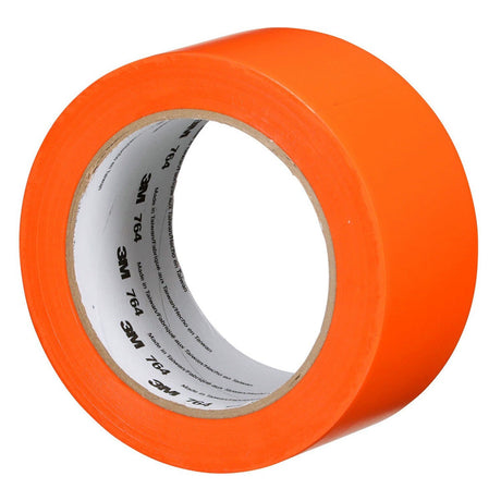 3M 764 General Purpose Vinyl Tape, Orange, 2 in x 36 yd, 5 mil (7000028965)  - (24Pack) - 3