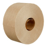 3M 6144 Water Activated Paper Tape, Economy Reinforced, Natural, 70 mm x 450 ft (7000029099) (10 Pack)