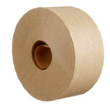 3M 6144 Water Activated Paper Tape, Economy Reinforced, Natural, 70 mm x 450 ft (7000029099) (10 Pack) - 3