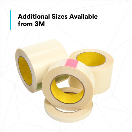 3M 5423 UHMW Film Tape, Transparent, 3/4 in x 18 yd, 12 mil (7000029144) (12 Pack) - 9