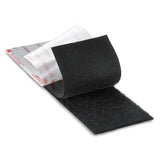 3M SJ3526NFSR Hook Fastener Roll, Black, 2 in x 50 yd (7000029691)  - (2Pack) - 3