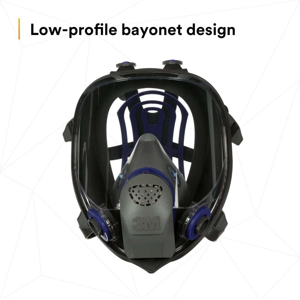 3M FF-401 Ultimate FX Full Facepiece Reusable Respirator , Small (7000029940)  - (4Pack) - 6
