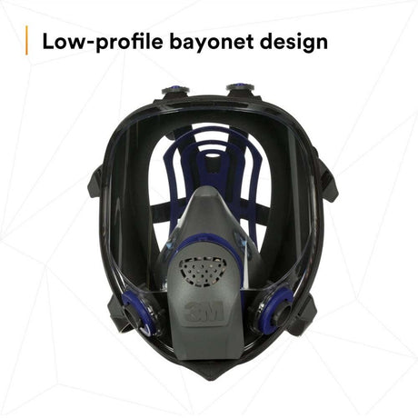 3M FF-401 Ultimate FX Full Facepiece Reusable Respirator , Small (7000029940)  - (4Pack) - 6