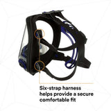 3M FF-401 Ultimate FX Full Facepiece Reusable Respirator , Small (7000029940)  - (4Pack) - 10