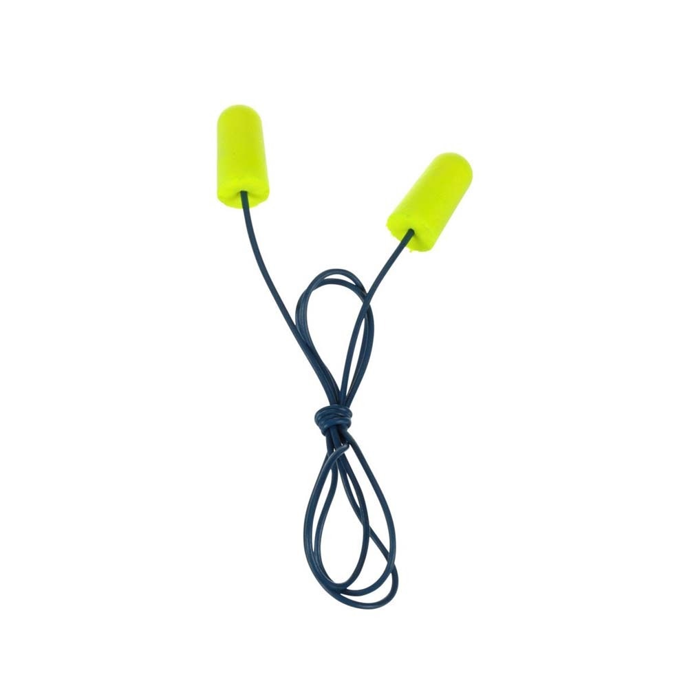 3M 311-4106 E-A-Rsoft Earplugs , Metal Detectable, Corded, Poly Bag, Regular Size (7000029952) (200 Pack) - 4